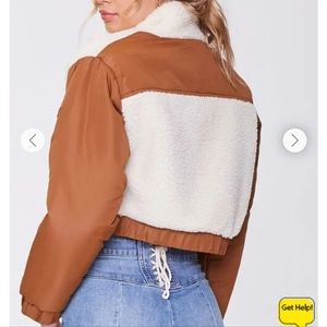 F21 Sherpa Jacket NWT